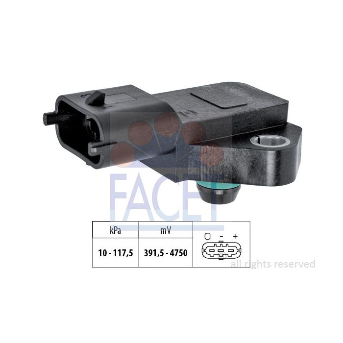 FACET Made in Italy - Luftdrucksensor, Höhenanpassung 10.3135