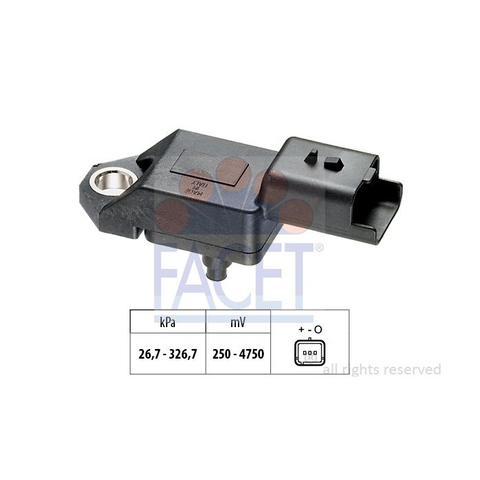 FACET Made in Italy - Luftdrucksensor, Höhenanpassung 10.3136