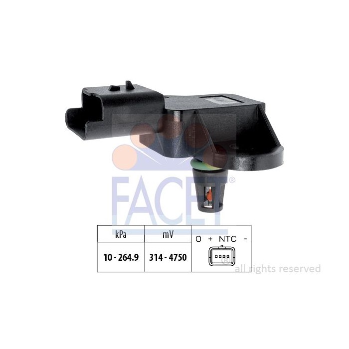 FACET Made in Italy - Luftdrucksensor, Höhenanpassung 10.3137