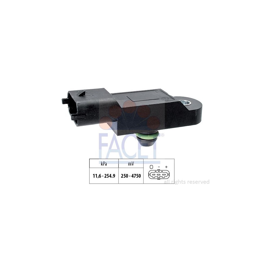 FACET Made in Italy - Luftdrucksensor, Höhenanpassung 10.3173