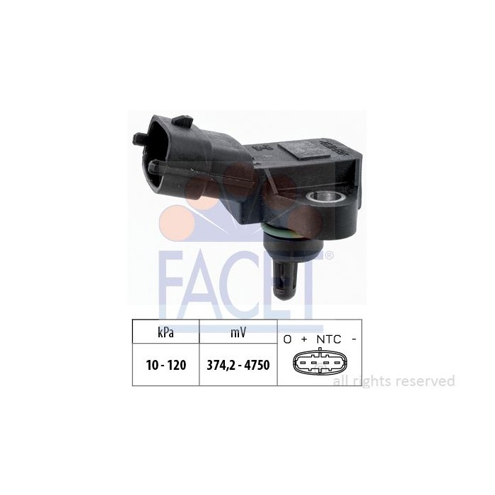 FACET Made in Italy - Luftdrucksensor, Höhenanpassung 10.3180