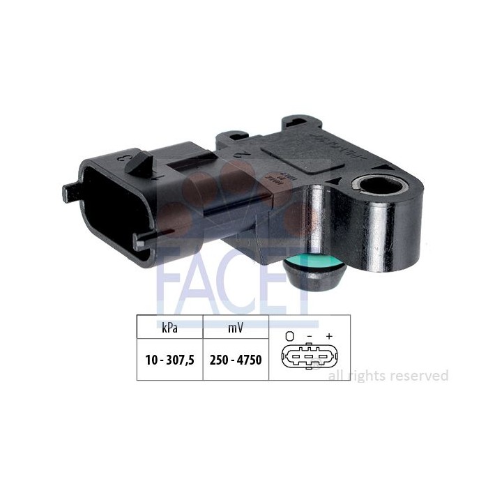 FACET Made in Italy - Luftdrucksensor, Höhenanpassung 10.3244