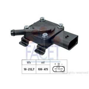FACET Made in Italy - Sensor, Abgasdruck 10.3312