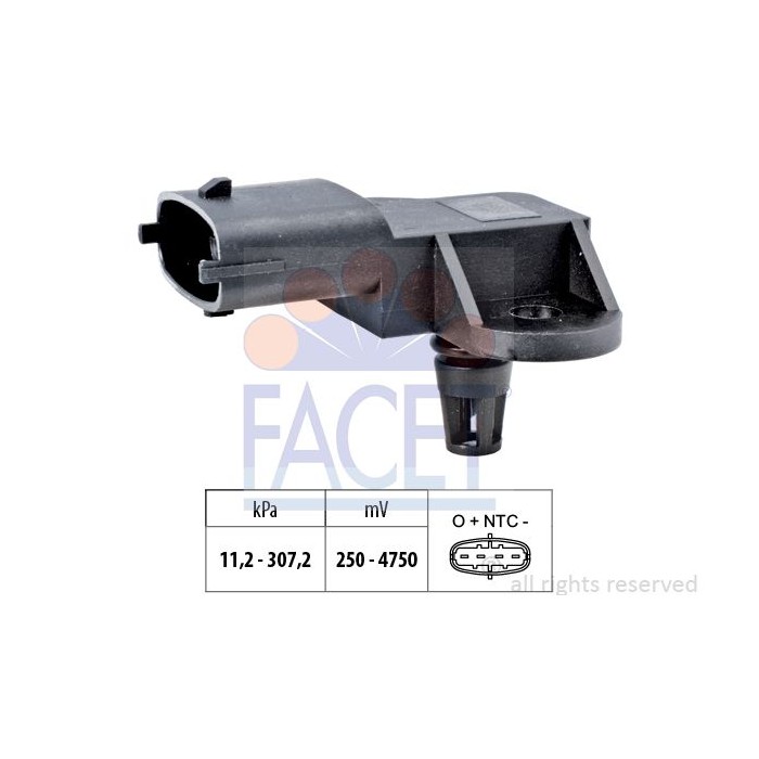 FACET Made in Italy - Luftdrucksensor, Höhenanpassung 10.3341