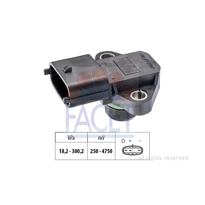 FACET Made in Italy - Luftdrucksensor, Höhenanpassung 10.3345