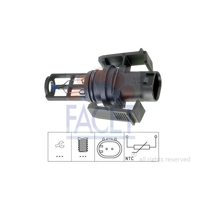 FACET Made in Italy - Sensor, Ansauglufttemperatur 10.4014