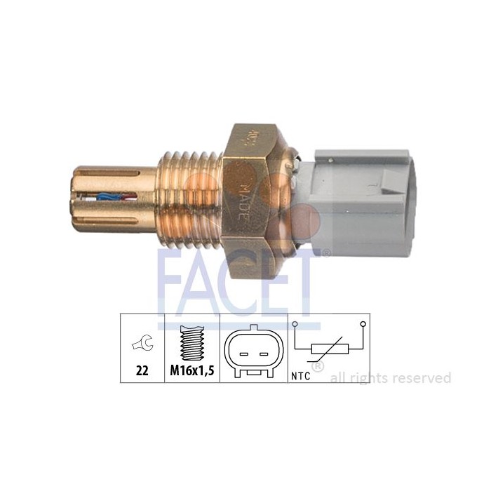 FACET Made in Italy - Sensor, Ansauglufttemperatur 10.4024