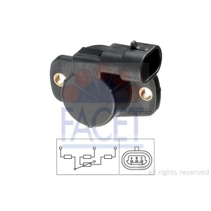 FACET Made in Italy - Sensor, Drosselklappenstellung 10.5083