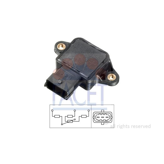 FACET Made in Italy - Sensor, Drosselklappenstellung 10.5086