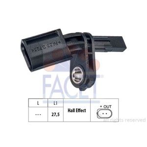 FACET Made in Italy - Sensor, Raddrehzahl 21.0006