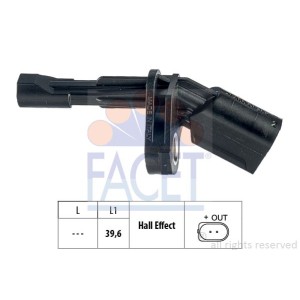 FACET Made in Italy - Sensor, Raddrehzahl 21.0008
