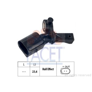 FACET Made in Italy - Sensor, Raddrehzahl 21.0012