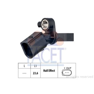 FACET Made in Italy - Sensor, Raddrehzahl 21.0013