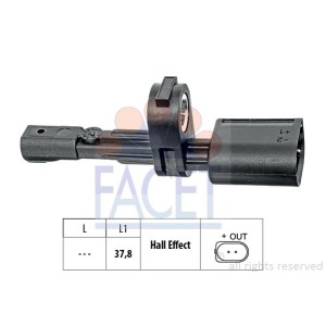 FACET Made in Italy - Sensor, Raddrehzahl 21.0017