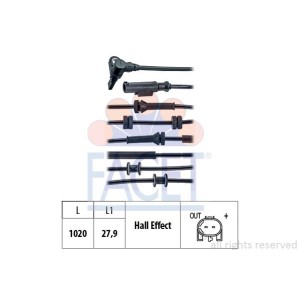 FACET Made in Italy - Sensor, Raddrehzahl 21.0021