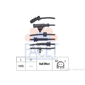 FACET Made in Italy - Sensor, Raddrehzahl 21.0071