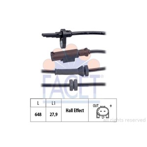 FACET Made in Italy - Sensor, Raddrehzahl 21.0088