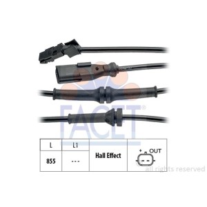 FACET Made in Italy - Sensor, Raddrehzahl 21.0104