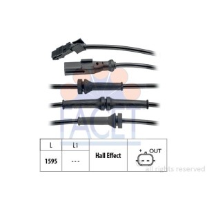 FACET Made in Italy - Sensor, Raddrehzahl 21.0145