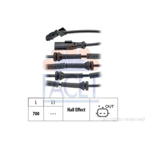 FACET Made in Italy - Sensor, Raddrehzahl 21.0146