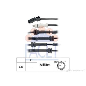 FACET Made in Italy - Sensor, Raddrehzahl 21.0149