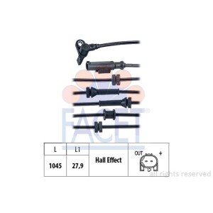 FACET Made in Italy - Sensor, Raddrehzahl 21.0159