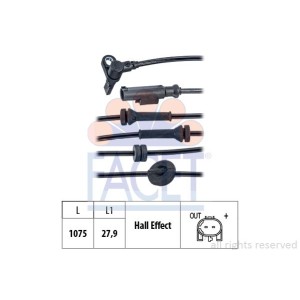 FACET Made in Italy - Sensor, Raddrehzahl 21.0164