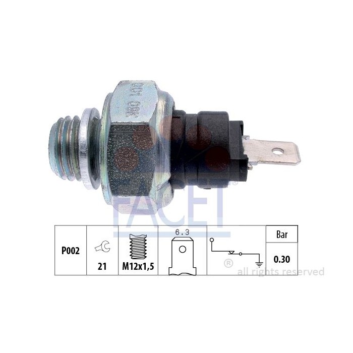 FACET Made in Italy - Öldruckschalter 7.0001