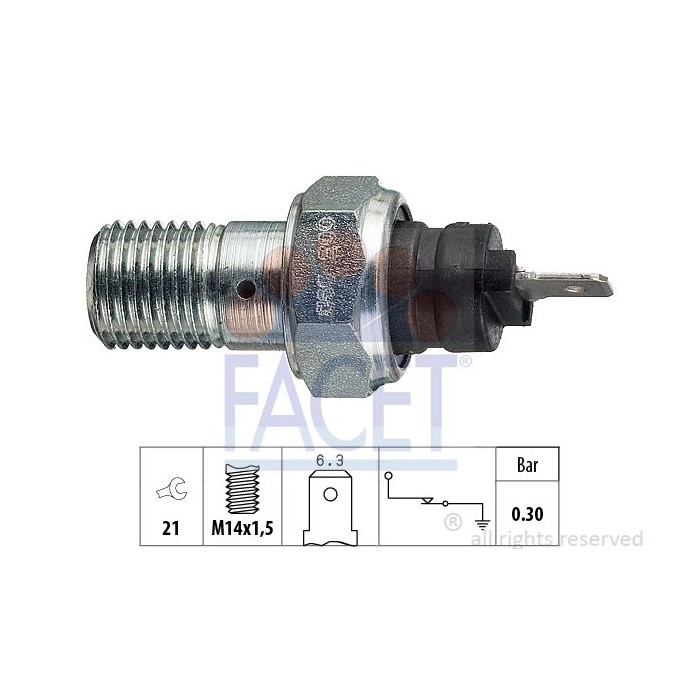 FACET Made in Italy - Öldruckschalter 7.0003