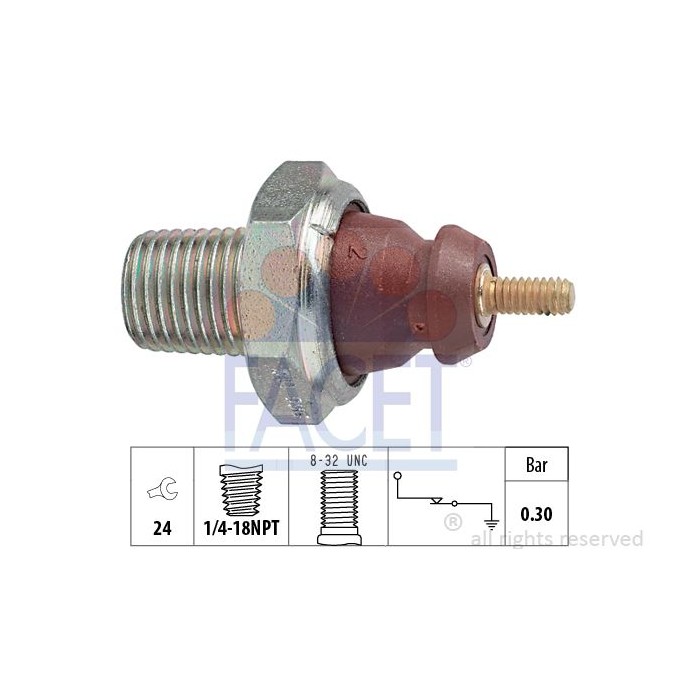FACET Made in Italy - Öldruckschalter 7.0011