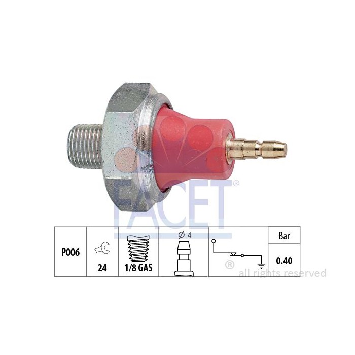 FACET Made in Italy - Öldruckschalter 7.0015