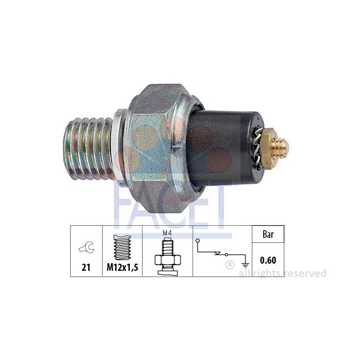 FACET Made in Italy - Öldruckschalter 7.0020