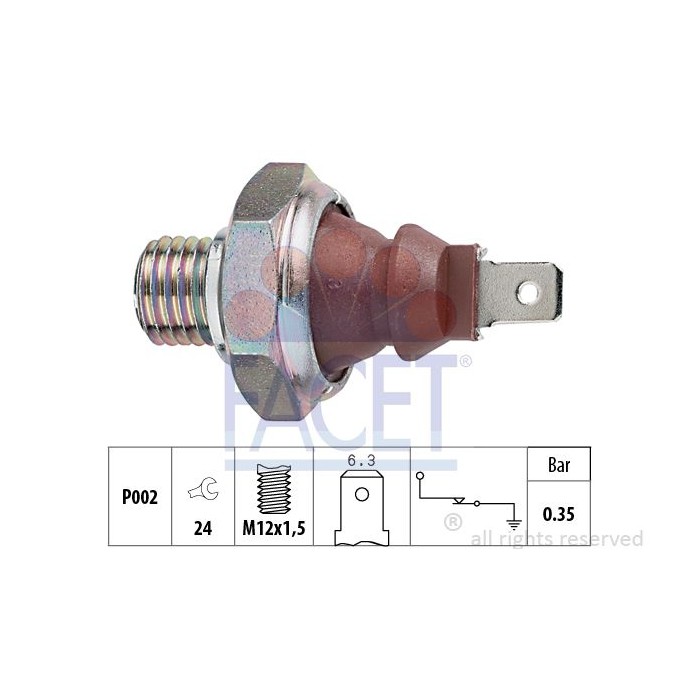 FACET Made in Italy - Öldruckschalter 7.0026