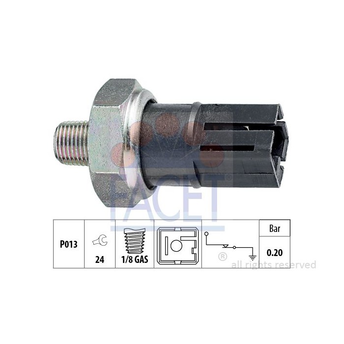 FACET Made in Italy - Öldruckschalter 7.0042