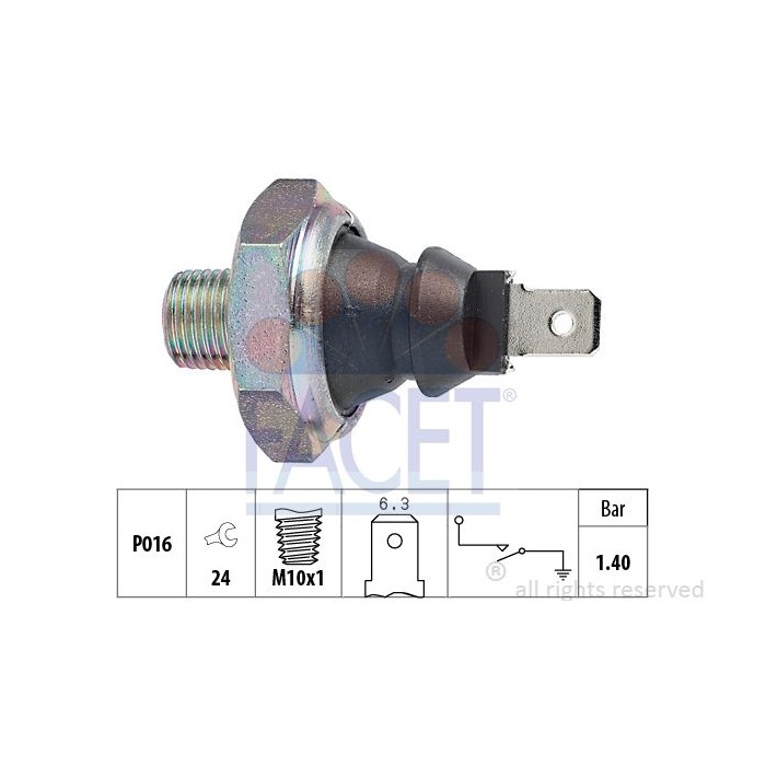 FACET Made in Italy - Öldruckschalter 7.0051