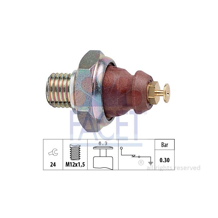 FACET Made in Italy - Öldruckschalter 7.0052