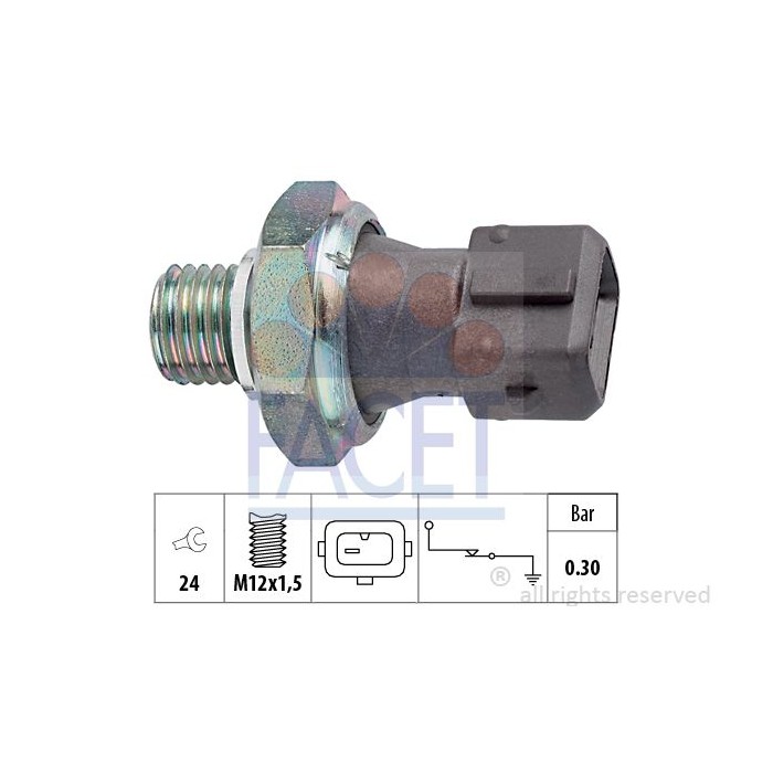 FACET Made in Italy - Öldruckschalter 7.0071