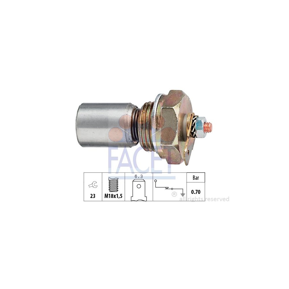 FACET Made in Italy - Öldruckschalter 7.0082