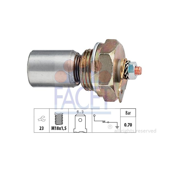 FACET Made in Italy - Öldruckschalter 7.0082