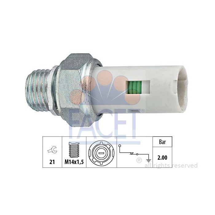 FACET Made in Italy - Öldruckschalter 7.0084