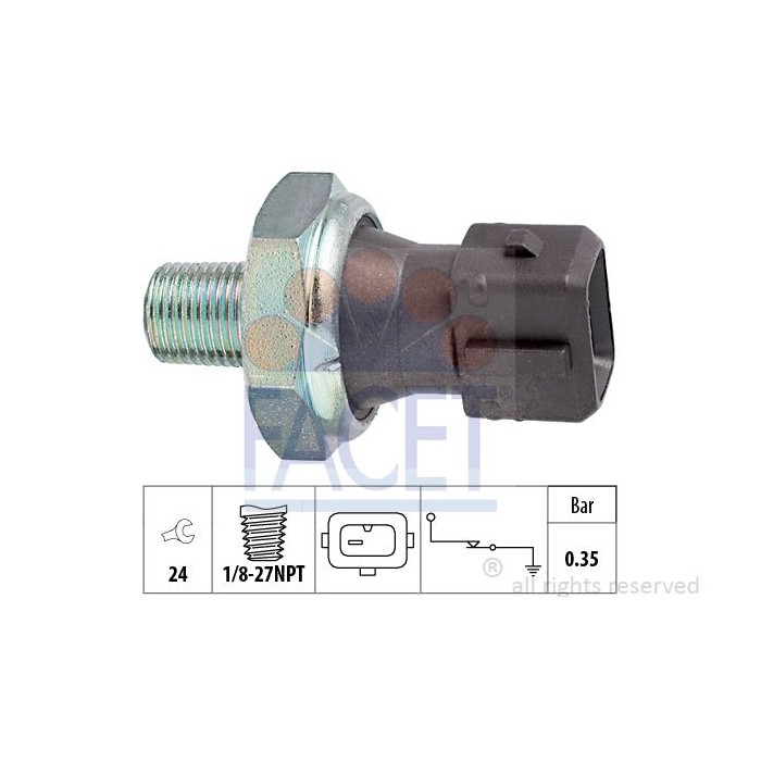 FACET Made in Italy - Öldruckschalter 7.0091