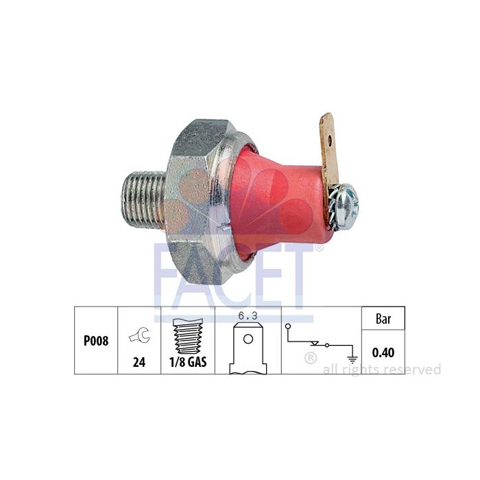 FACET Made in Italy - Öldruckschalter 7.0094