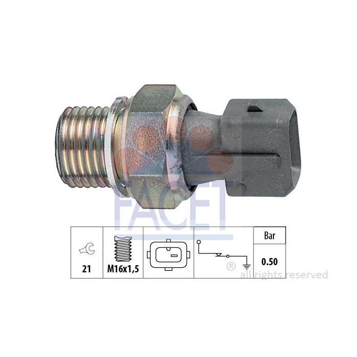 FACET Made in Italy - Öldruckschalter 7.0116