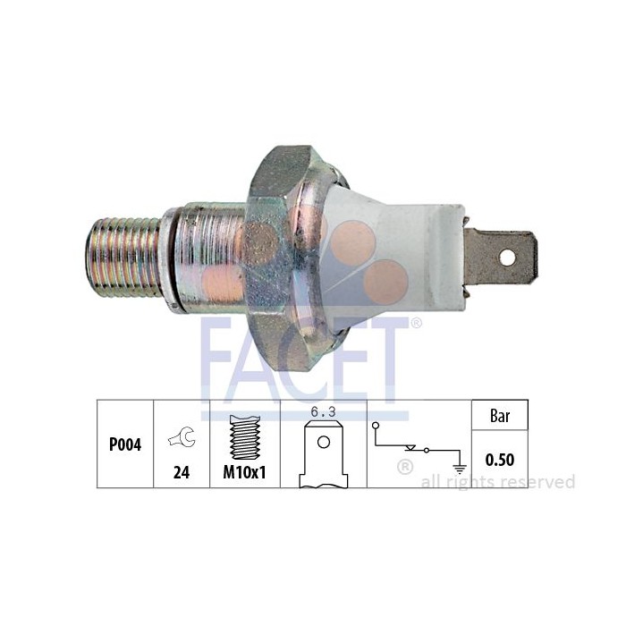 FACET Made in Italy - Öldruckschalter 7.0119