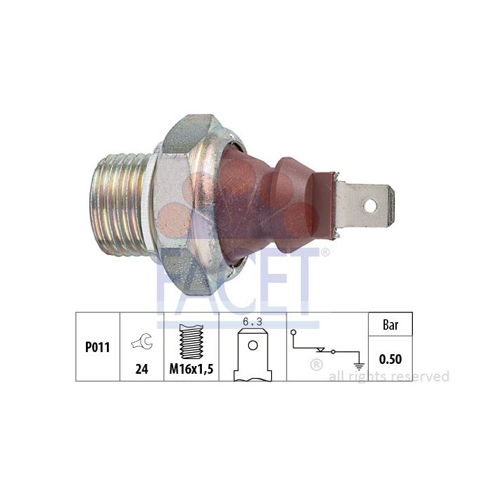 FACET Made in Italy - Öldruckschalter 7.0124