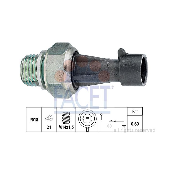 FACET Made in Italy - Öldruckschalter 7.0129