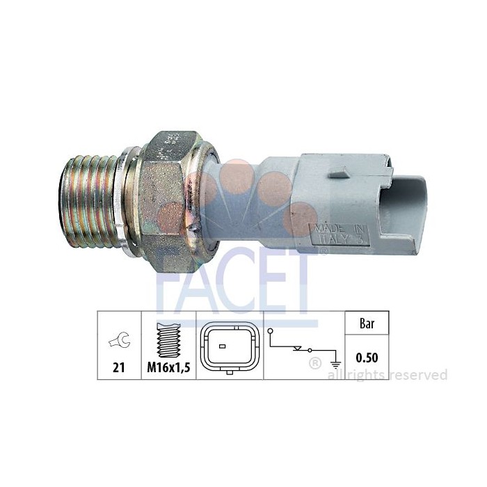 FACET Made in Italy - Öldruckschalter 7.0130