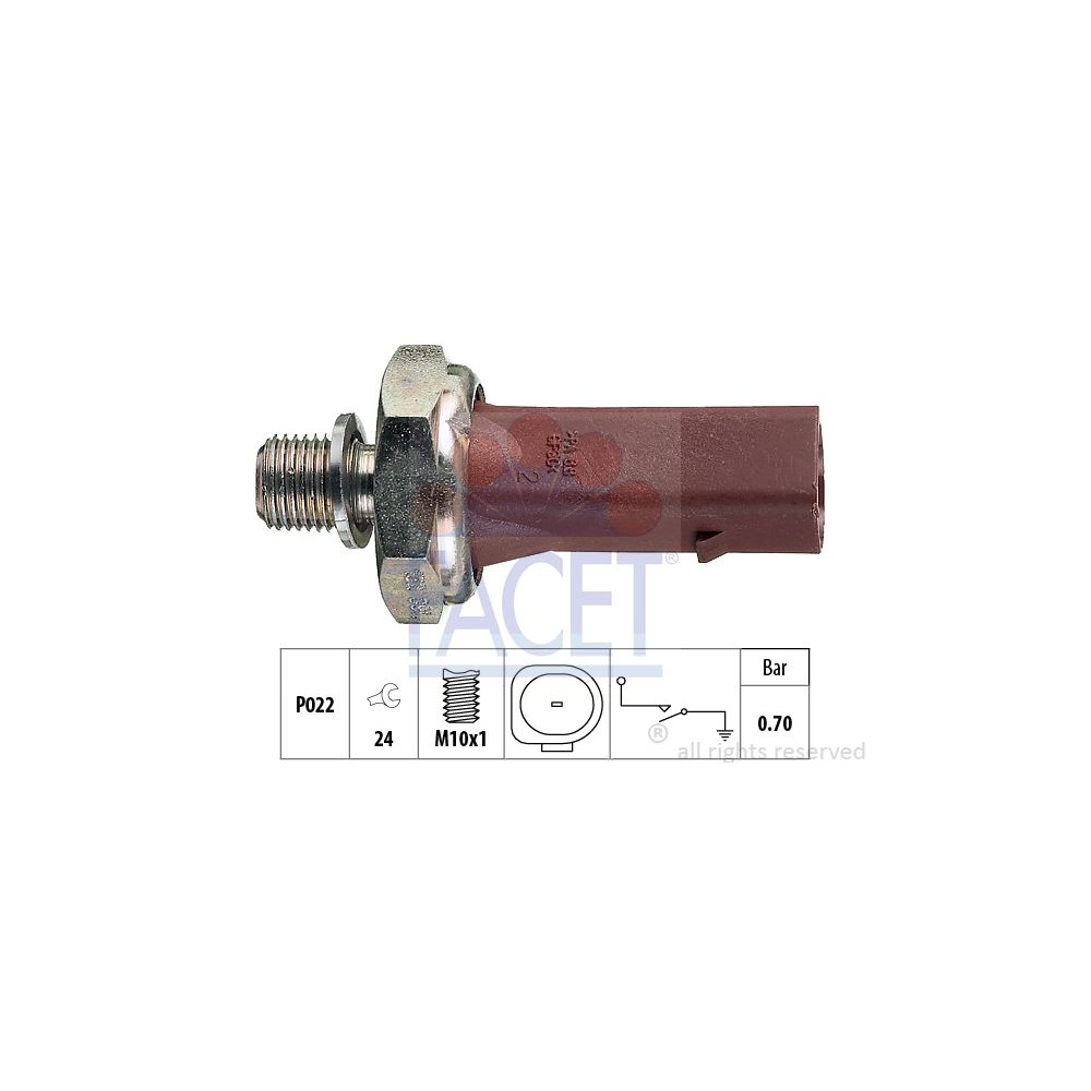 FACET Made in Italy - Öldruckschalter 7.0132