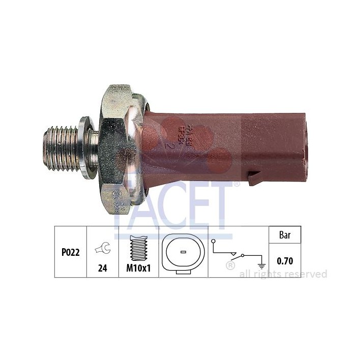 FACET Made in Italy - Öldruckschalter 7.0132