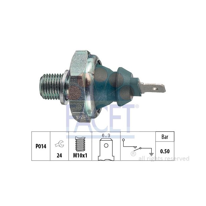 FACET Made in Italy - Öldruckschalter 7.0138